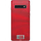 Denmark Soccer Flag Galaxy S10 Skin